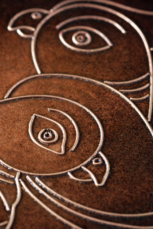 Baaya Design Copper Enamel Animal Series Parrots 8