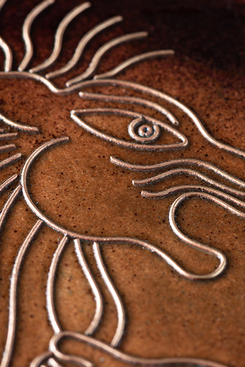 Baaya Design Copper Enamel Animal Series Lion 8