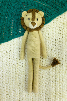 Plumtales "Leony - The Lion" Handmade Amigurumi Soft Toy