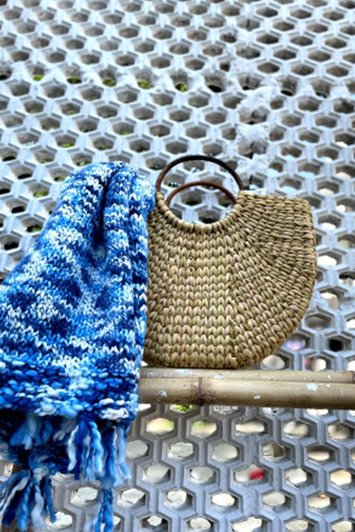 Pine Cone U Shaped Tote
