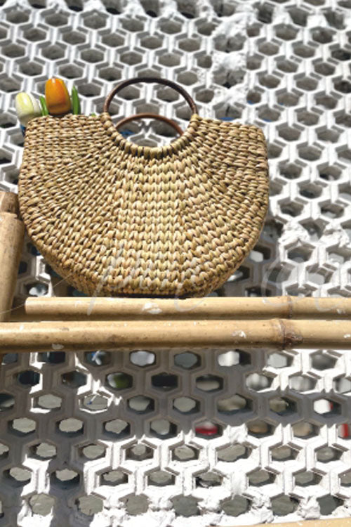 Pine Cone U Shaped Tote