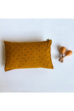 Whitewater Kids Organic Gift Set - Rai Dana Print Kapok Pillow With Maracas