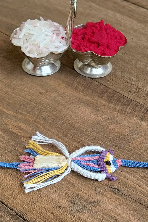 Okhai 'Sarayu' Fish Organic Cotton Thread Rakhi