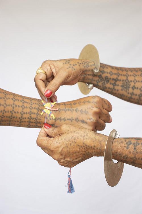 Okhai 'Sarayu' Butterfly Organic Cotton Thread Rakhi