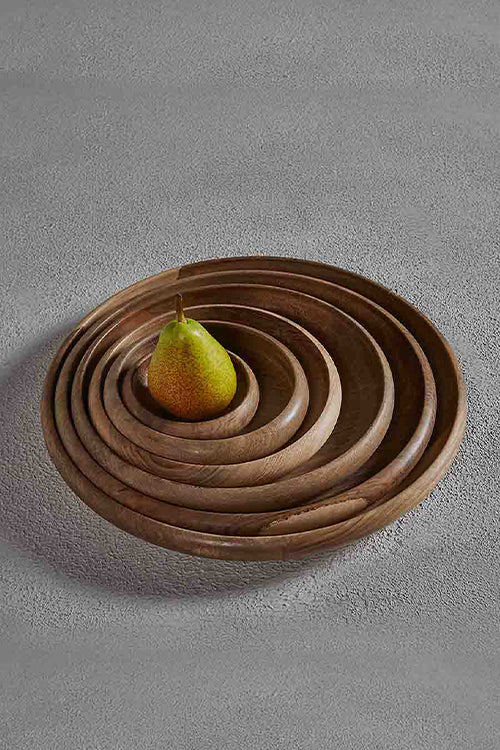 Ikai Asai - Akrod Wooden Plate Set