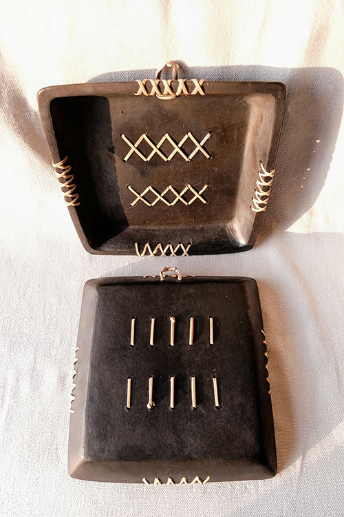 Terracotta by Sachii Longpi Black Pottery Wall Plate