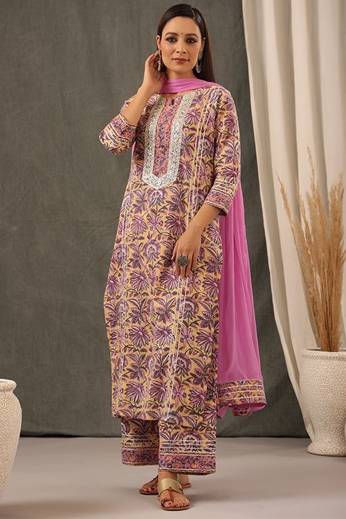 Shuddhi Lilac Pink And Crayole Full Set