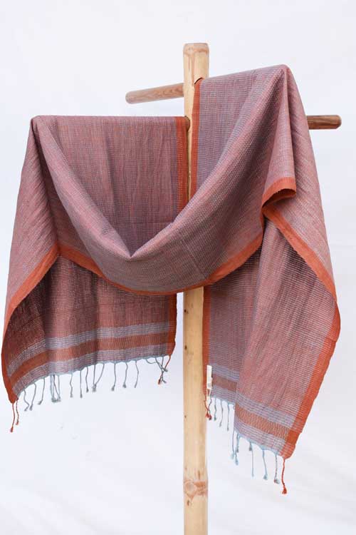 Avani-KumaonLinen Silk stole