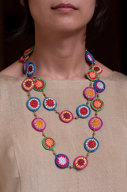 Samoolam Avani Necklace ~ Multicolour