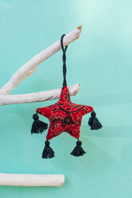 Okhai 'Secret Santa' Hand Embroidered Christmas Ornament
