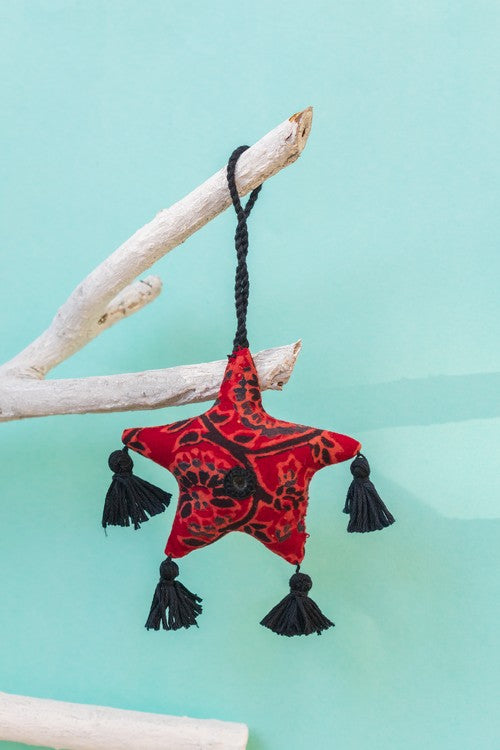 Okhai 'Secret Santa' Hand Embroidered Christmas Ornament