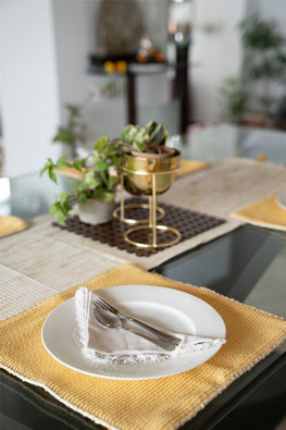 Ribbed Table Mats-Tuscany