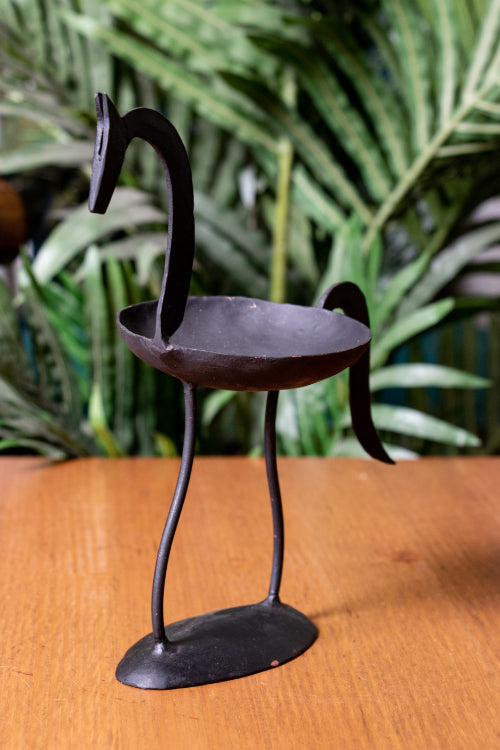 TICH Bastar Tribal Art Tealight Holder - Horse (Medium)