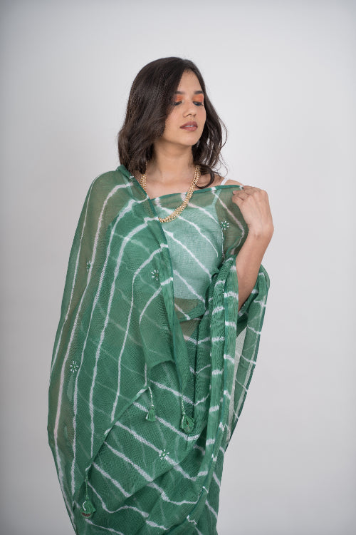 Urmul 'Kamini ' Pure Cotton Kotta Doriya Saree.