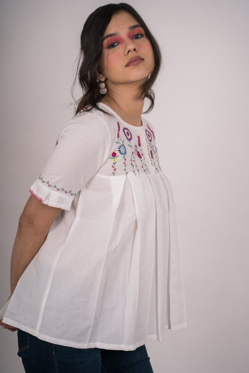Urmul 'Samaa' Pure Cotton Top