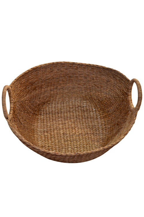 Dharini Water Hyacinth Laundry Basket Large