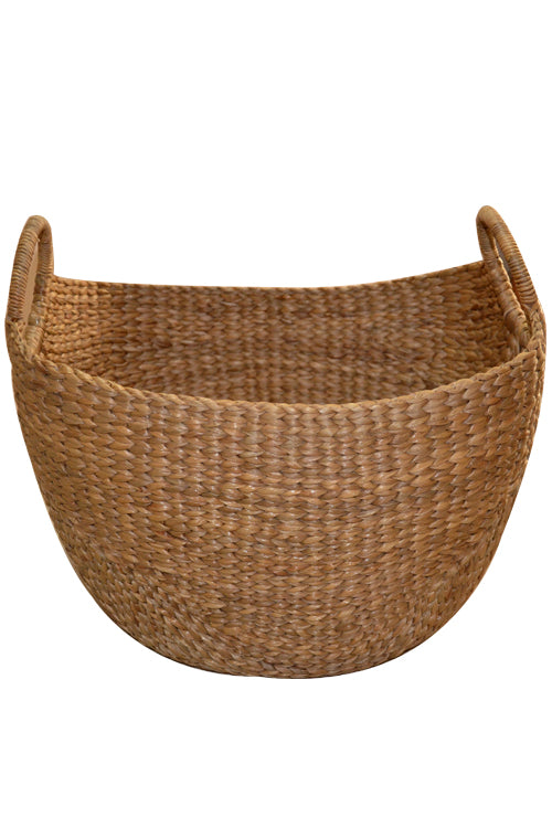 Dharini Water Hyacinth Laundry Basket Large