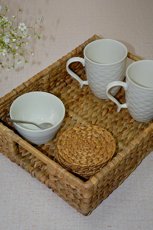 Dharini Water Hyacinth Rectangular Basket