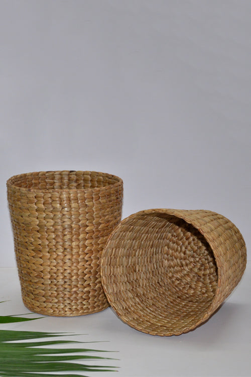 Dharini Water Hyacinth Waste Paper Basket