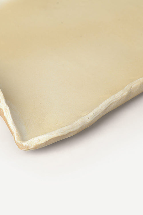 Ikai Asai Stoneware Rectangular Platter