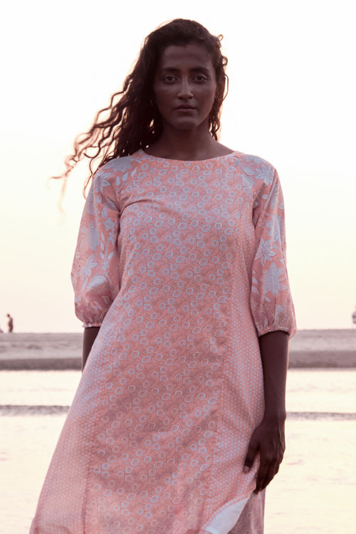 Reconnect Cotton Printed Kurta Pant Set For Women Online