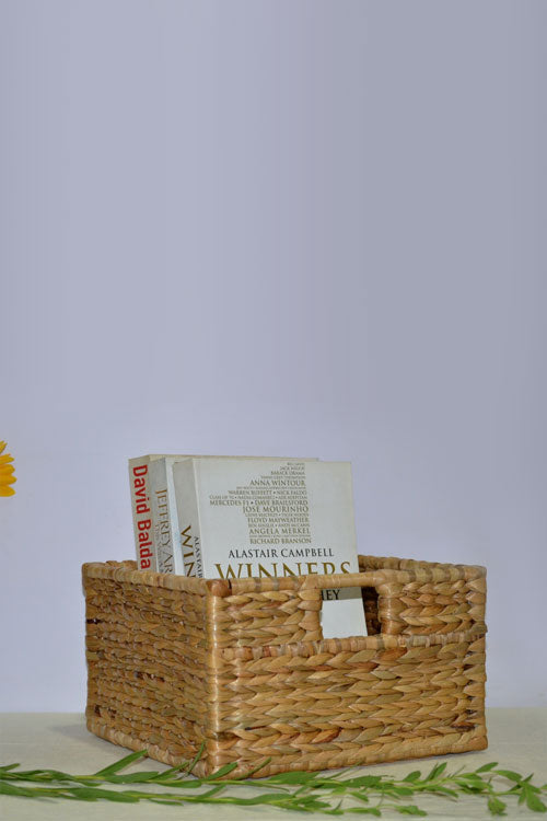 Dharini Water Hycinth Storage Basket (Small)