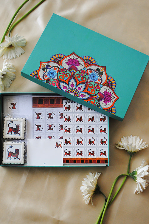 Ekibeki Chitrakathi Varaaha Stationery Gift Box