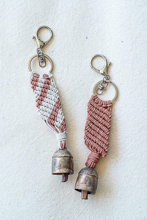 108Knots Aria Spiral Keyrings(Set Of 2)