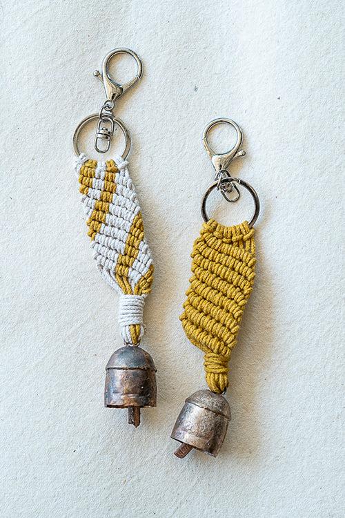 108Knots Aria Spiral Keyrings(Set Of 2)