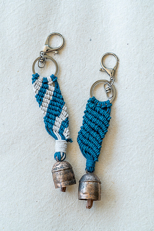 108Knots Aria Spiral Keyrings(Set Of 2)