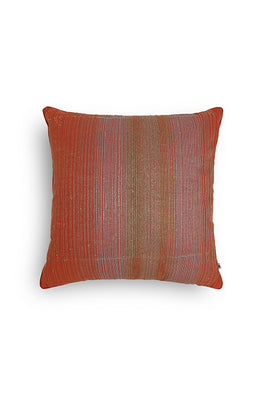 Ratna Embroidered Cushion-Rust