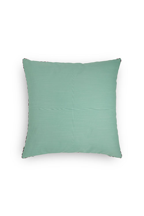 Onset Homes Ratna Embroidered Cushion-Topaz