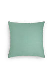Ananya Handwoven Cushion-Turquoise