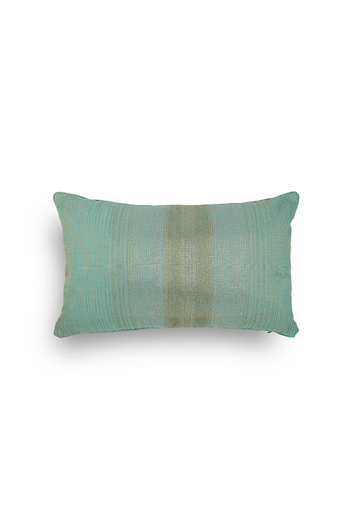 Onset Homes Ratna Embroidered Cushion-Topaz