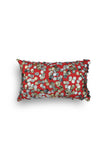 Tara Hand Embroidered Cushion-Ravishing Red