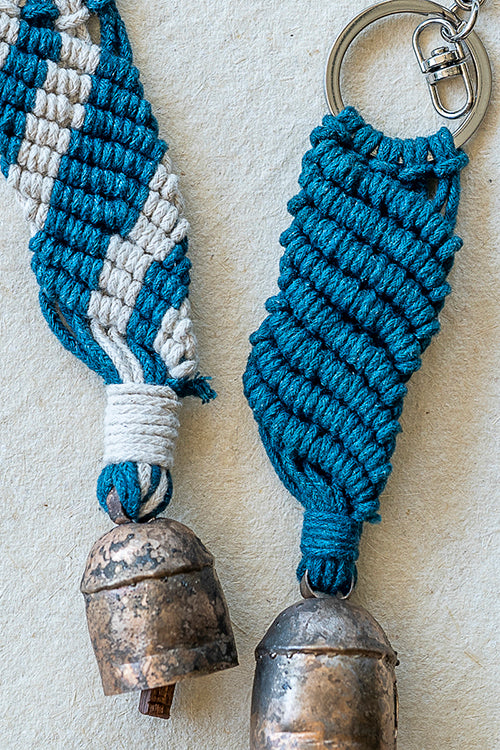 108Knots Aria Spiral Keyrings(Set Of 2)