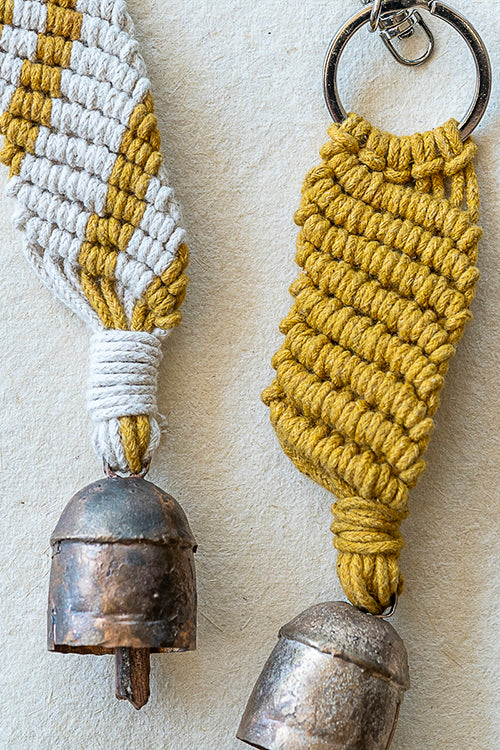 108Knots Aria Spiral Keyrings(Set Of 2)