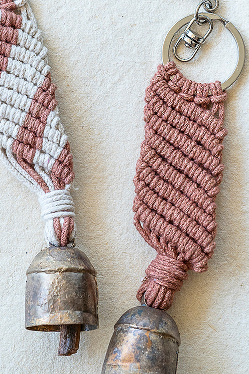108Knots Aria Spiral Keyrings(Set Of 2)
