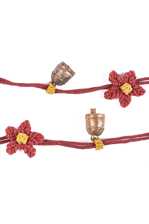 Champa Hand-Knotted Toran(Set Of 2)