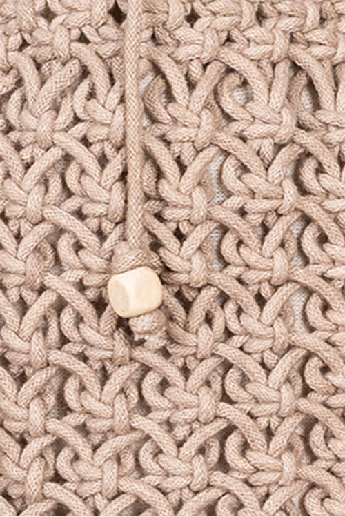 On-The-Go Hand-Knotted Bucket Bag