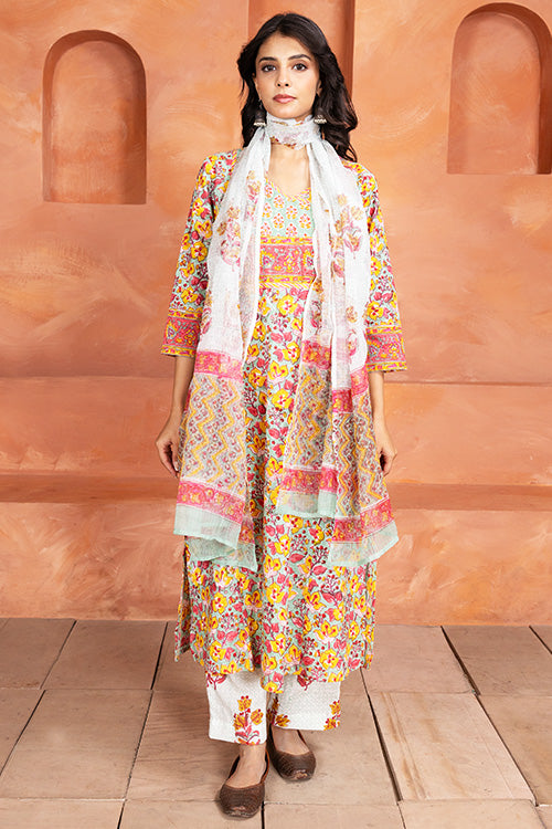 Shuddhi Mint Green 3 Piece Set