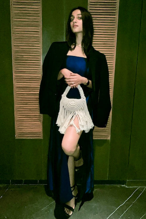 House Of Macrame "Oyster" Handbag