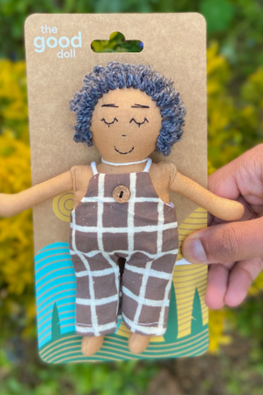 The Good Gift Single Doll "Venki "Hand Sewn Cotton Toy