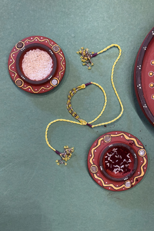 Antarang - Yellow Corel Bhai Rakhi