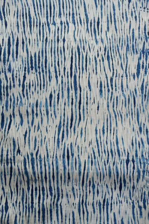 Creative Bee 'JOVIE' Natural Dye Shibori Silk x Cotton Fabric