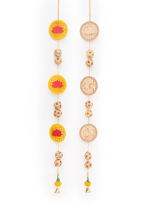 Greenkraft Kamala Handcrafted Bamboo Streamer - Set Of 2