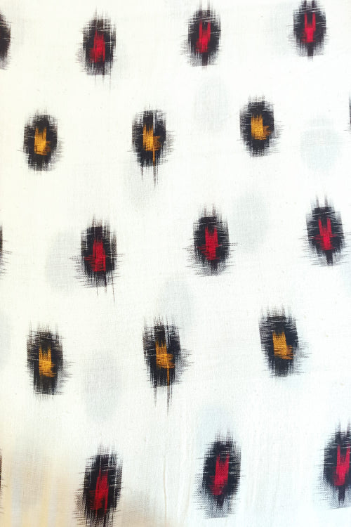 Creative Bee 'ELMER' Safe Dye Ikat Cotton Fabric