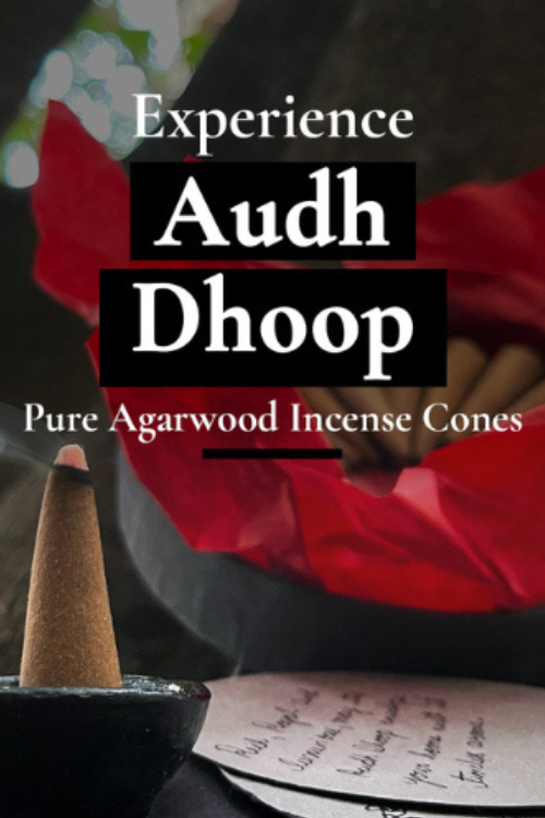 Boond Fragrances Audh Dhoop - Pure Agarwood Incense Cones