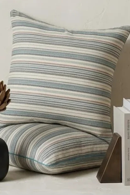 Onset Homes Solstice Blue Cushion Cover