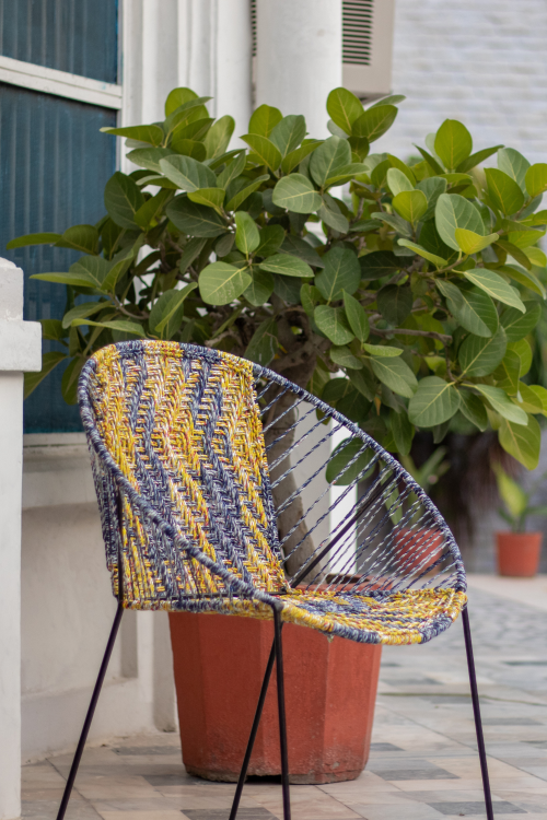 Sirohi Marni Upcycled Plastic Garden Chair